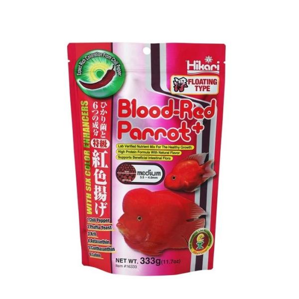 HIKARI Krmivo Blood-red Parrot Plus Medium 333 g
