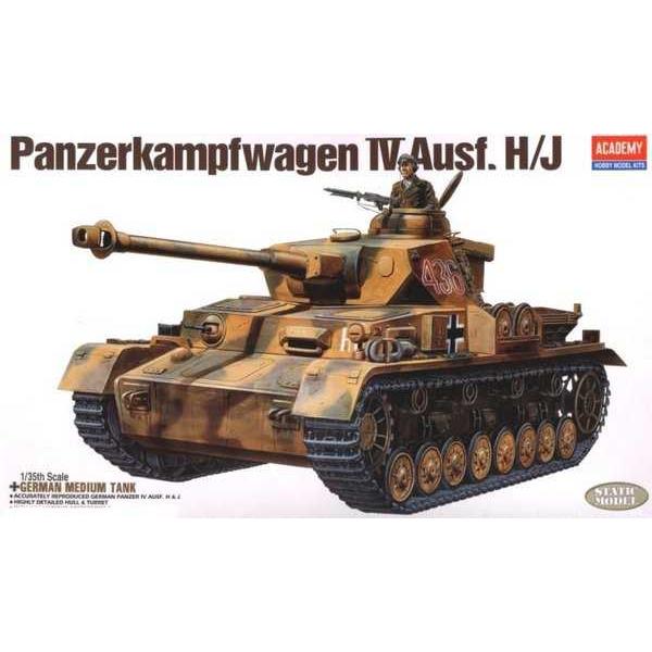 Model Kit tank 13234 - GERMAN PANZER IV H/J (1:35)