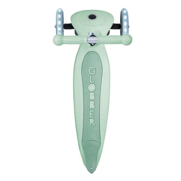 Globber koloběžka Junior Foldable lights Ecologic - Pistachio (obrázek 4)