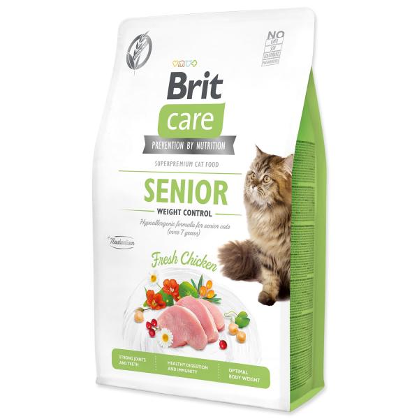 Krmivo Brit Care Cat Grain-Free senior Weight Control 2kg