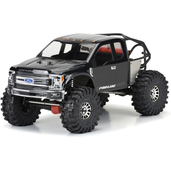 Pro-Line karosérie 1:6 2017 Ford F-250 Super Duty čirá: SCX6 (obrázek 3)