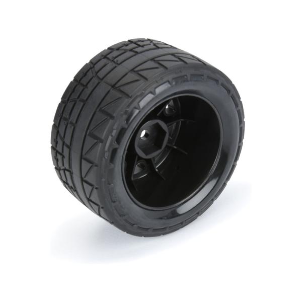 Pro-Line kolo s pneu 1:18 Menace Street H12mm, disk černý (4): Granite GROM (obrázek 5)