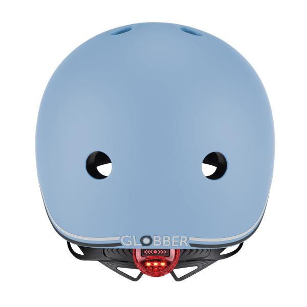 Globber dětská helma Go Up Lights XXS/XS ( 45-51CM ) Deep Pastel Blue (obrázek 4)