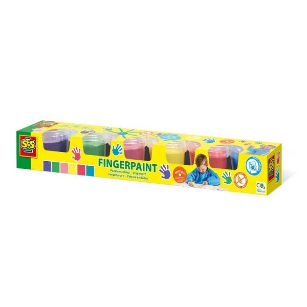 Prstové farby 6 x 110ml