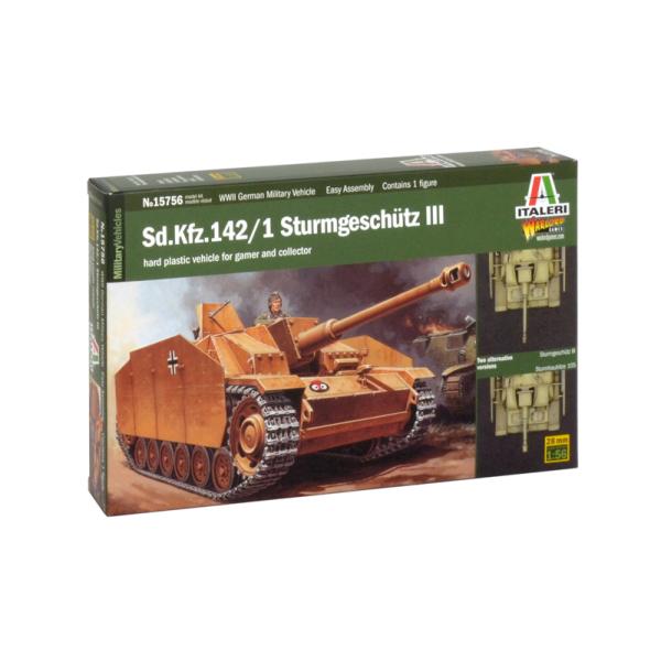 Wargames military 15756 - Sd.Kfz.142 / 1 STURMGESCHÜTZ III (1:56)