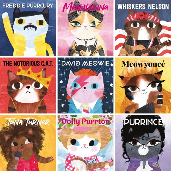 Mudpuppy Puzzle Music Kočky 500 dílů