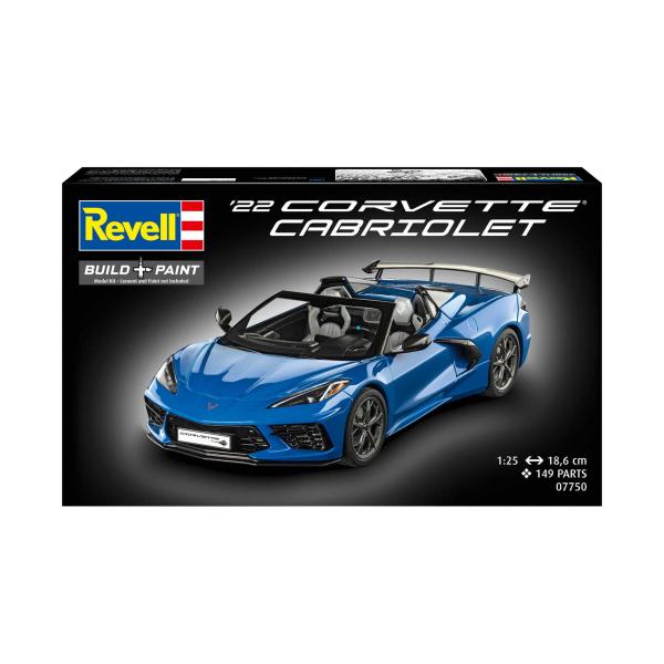 Plastic ModelKit auto 07750 - Corvette C8 Cabriolet (1:25) (obrázek 10)