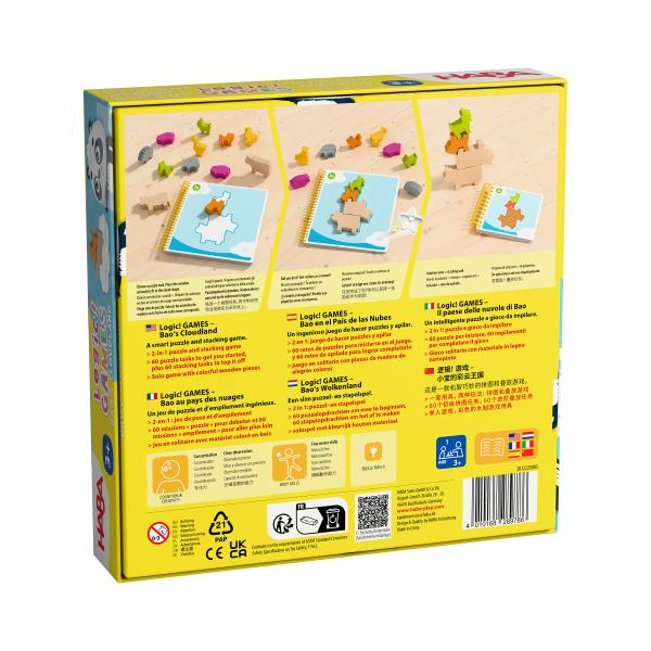 Haba Logic! GAMES Logická hra Bao v zemi oblaků od 3 let