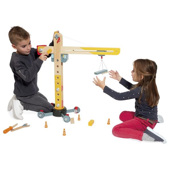 Janod Dřevěný jeřáb Bolid (obrázek 4)