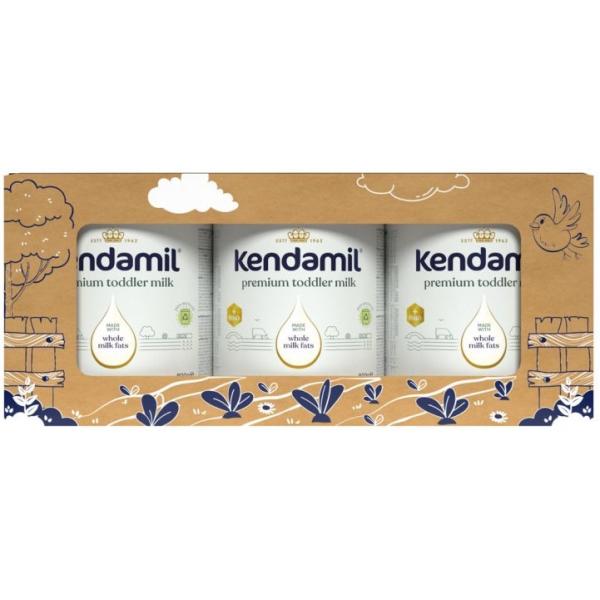 Kendamil Premium 3 HMO+ (3× 800 g), pohádkové balení s divadlem O velké řepě