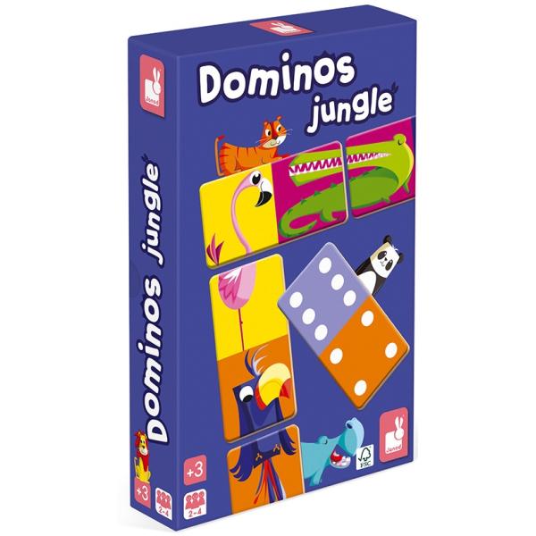 Janod  Džungľa so zvieratkami 28 kariet