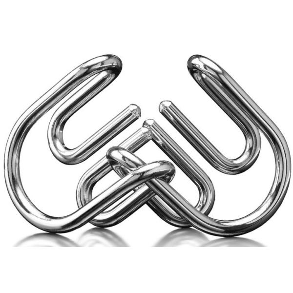 Hlavolam kovový Popular, sada 3ks