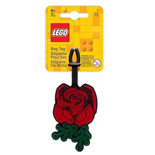 LEGO Botanicals Jmenovka na zavazadla - Růže (obrázek 5)