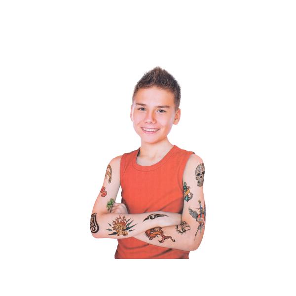 Nyní tetování pro chlapce 14 listů 200 motivů (obrázek 3)