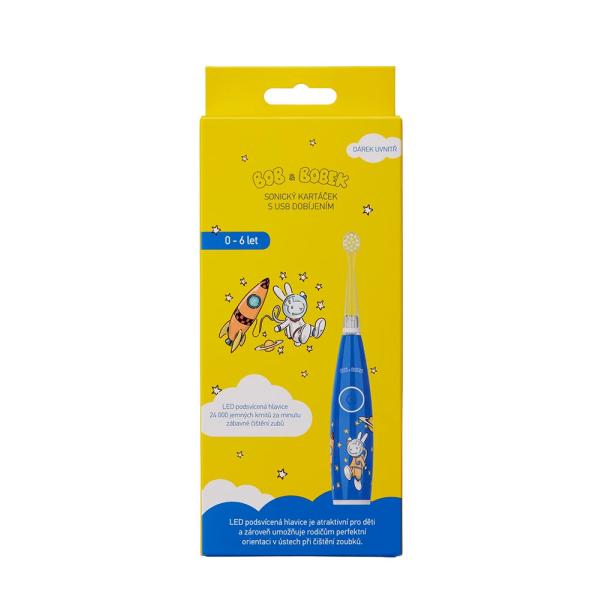 Bob a Bobek EK Baby USB modrý s kosmonautem, 0-6 let, v krabičce (obrázek 3)