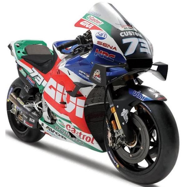 Maisto - Motocykel, LCR Honda 2021 (#73 Alex Marquez), 1:18