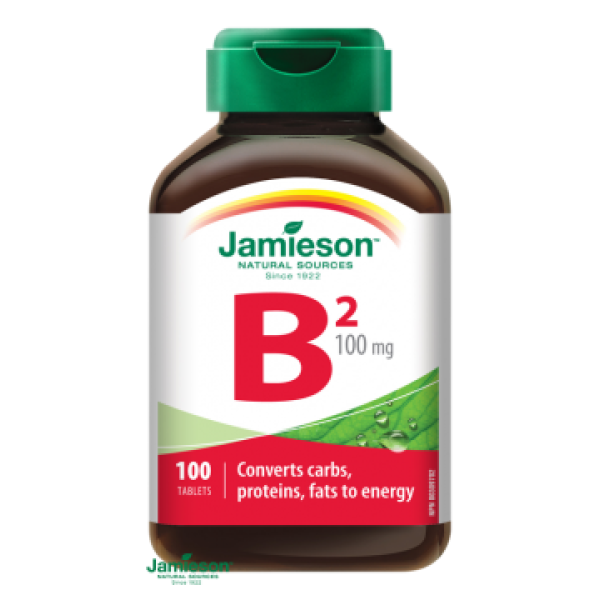 Jamieson Vitamin B2 riboflavin 100mg 100 tablet