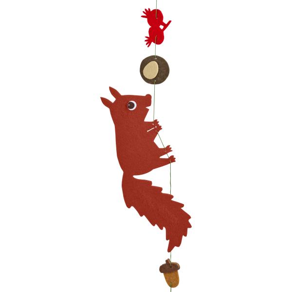 Haba Kreativní sada První navlékání plstěná girlanda Veverka (obrázek 5)