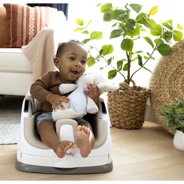 INGENUITY Podsedák na židli 2v1 Baby Base Cashmere 6m+, do 22kg (obrázek 10)