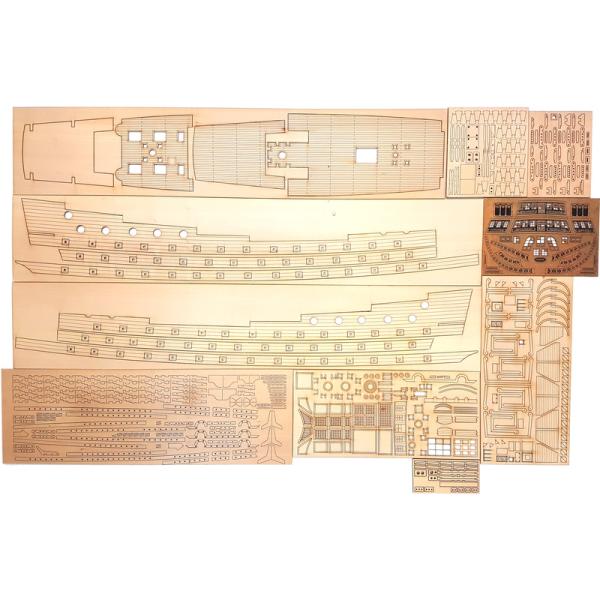 Mantua Model San Felipe 1690 1:75 kit (obrázek 7)