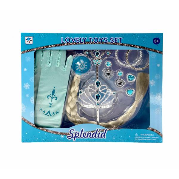 PLEJO Šperky pro princeznu s dlouhým copem