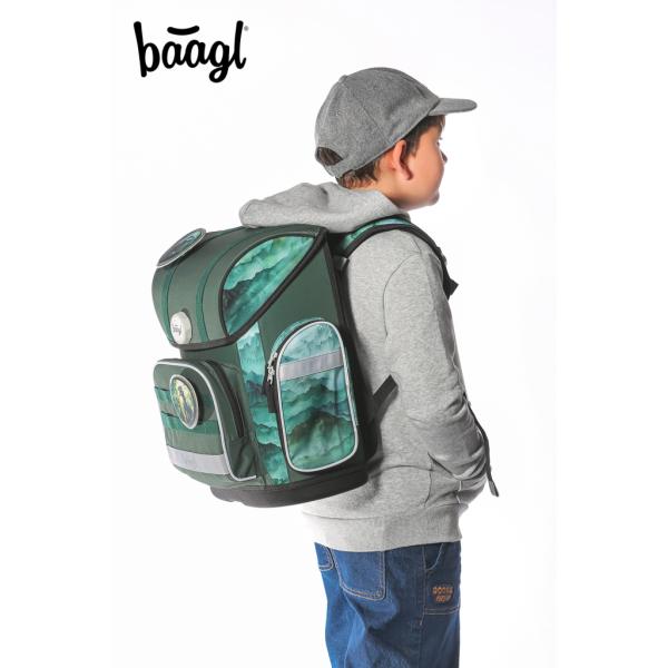 BAAGL SADA 3 Ergo Dino: aktovka, penál, sáček