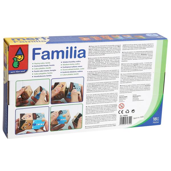 Bino Skládací kostky, rodina (obrázek 5)