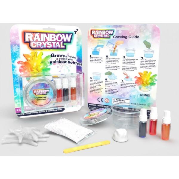 Krystal rostoucí – duhový