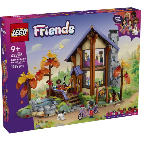 LEGO® Friends 42705 Útulná chata v podzimním lese (obrázek 3)