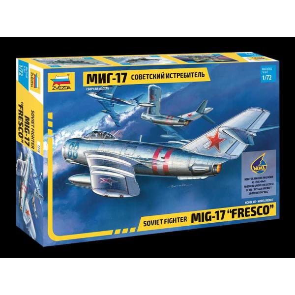 Model Kit letadlo 7318 - MIG-17 "Fresco" (1:72)