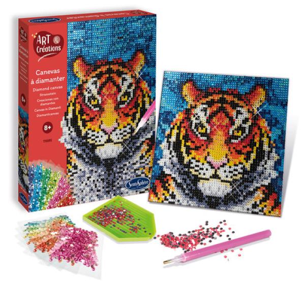 SENTOSPHERE Pintura de diamantes Tigre
