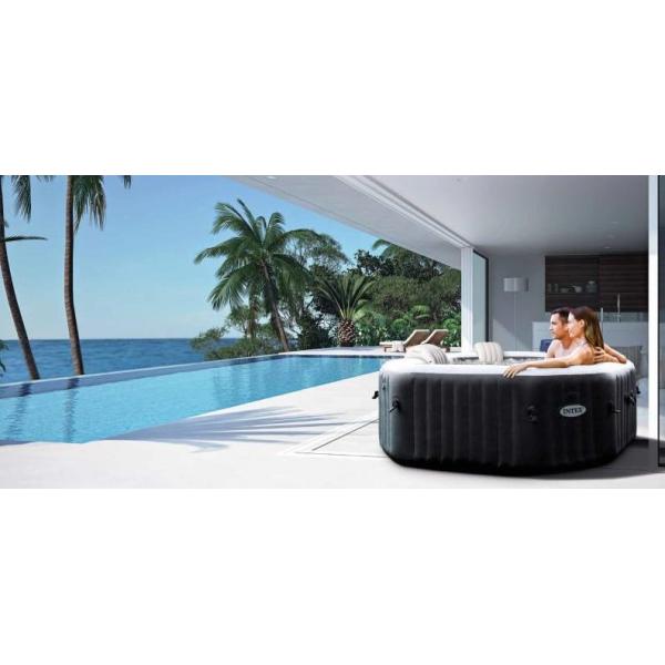 Vířivý bazén INTEX 28462 Pure Spa 86 Octagon Bubble Jet systém slané vody (obrázek 3)