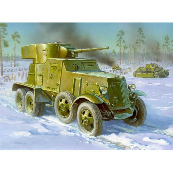 Model Kit military 3546 – BA-3 Armored Car (re-release) (1:35)