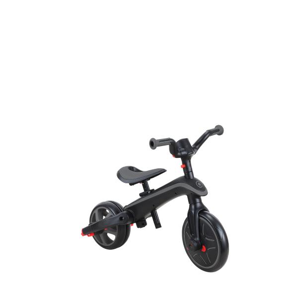 Globber tříkolka Explorer Trike Foldable 4in1 Black-Grey (obrázek 7)