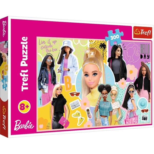 Trefl Puzzle 300 - Tvoje oblíbená Barbie / Mattel, Barbie