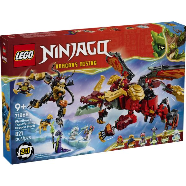 LEGO® NINJAGO® 71868 Wyldfyre a transformační dračí oblek (obrázek 3)