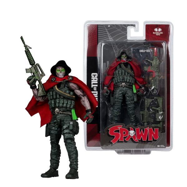 McFarlane Toys Figurka - Call of Duty Burned Spawn 7in Action (obrázek 5)
