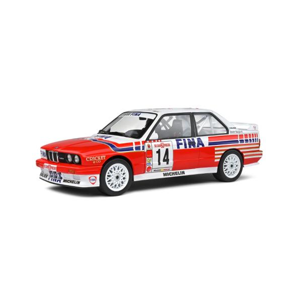 1:18 BMW E30 M3 WHITE #14 DUEZ BELGIUM PROCAR 1993