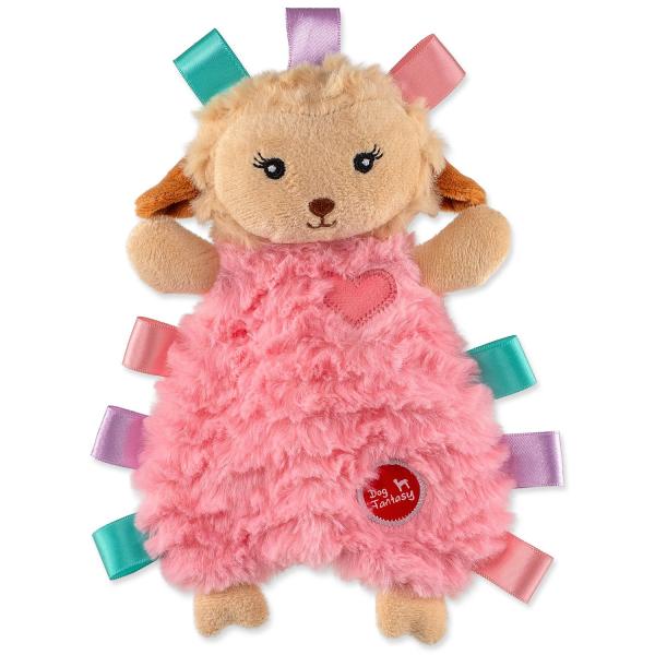 Hračka Dog Fantasy Cuddle Ovečka růžová 20cm