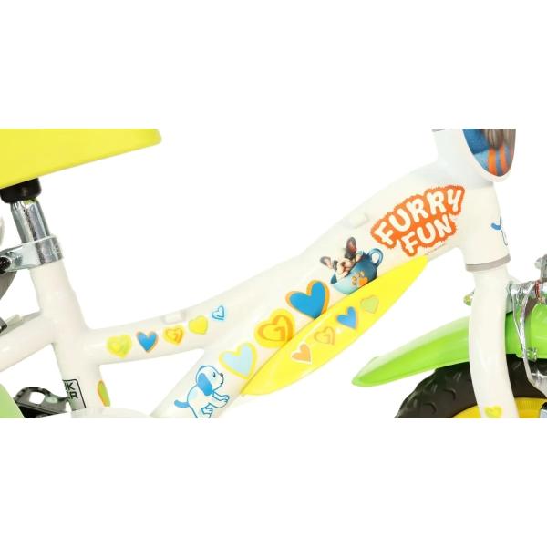 Dino Bikes - Dětské kolo 12" - Furry Fun (obrázek 3)