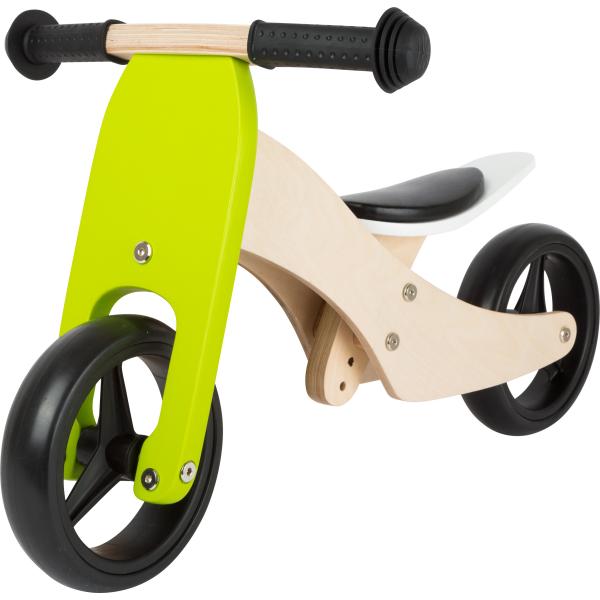 Small Foot Drevená trojkolka Trike 2v1 zelená