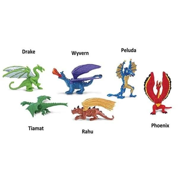 Safari® Toob Draci 6 figurek (obrázek 3)