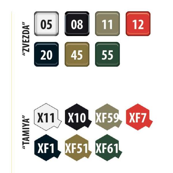 Model Kit tank 3679 – T-62M (1:35)