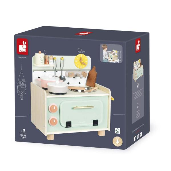 Janod Shiny Grandma Dětská dřevěná kuchyňka malá