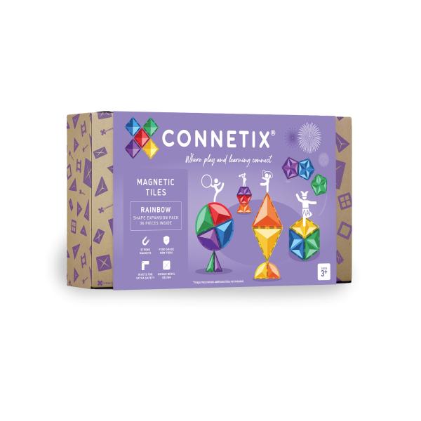 CONNETIX® Rainbow Shape Expansion Pack magnetická stavebnice 36 ks