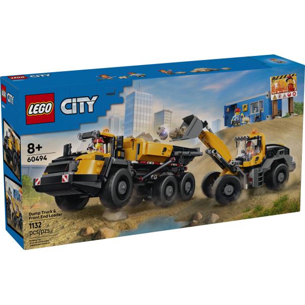 LEGO® City 60494 Vyklápěcí náklaďák a čelní nakladač (obrázek 3)