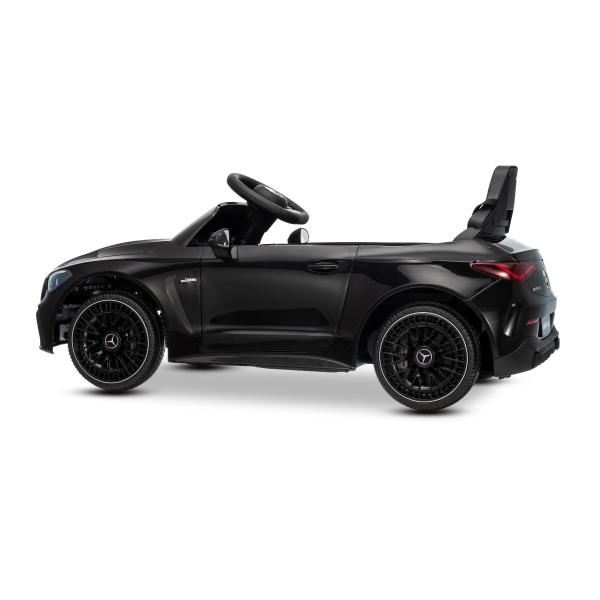 Elektrické autíčko Mercedes CLE 12V s pohonem zadních kol, černé, Jednomístné, Lithiové