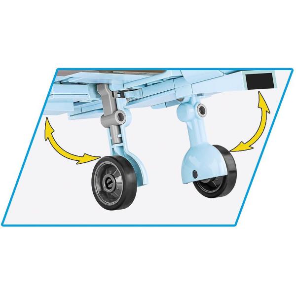 Cobi II WW Messerschmitt BF 109 G, 1:32, 348 k, 1 f