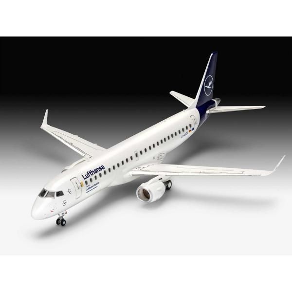 Plastic modelky letadlo 03883 - Embraer 190 Lufthansa New Livery (1: 144) (obrázek 9)