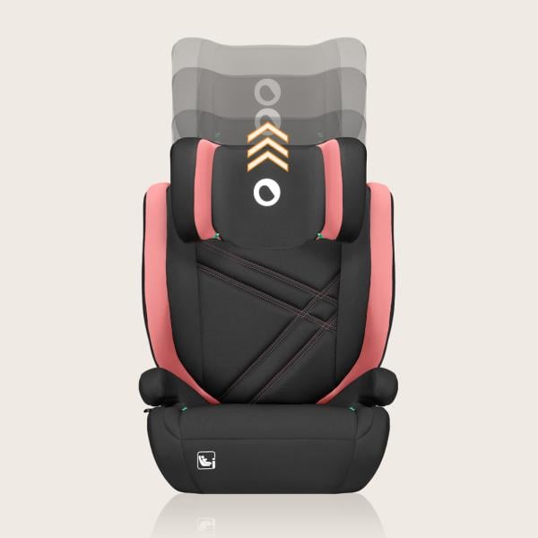 Lionelo Autosedačka Hugo i-Size (100-150 cm) Pink Baby (obrázek 10)
